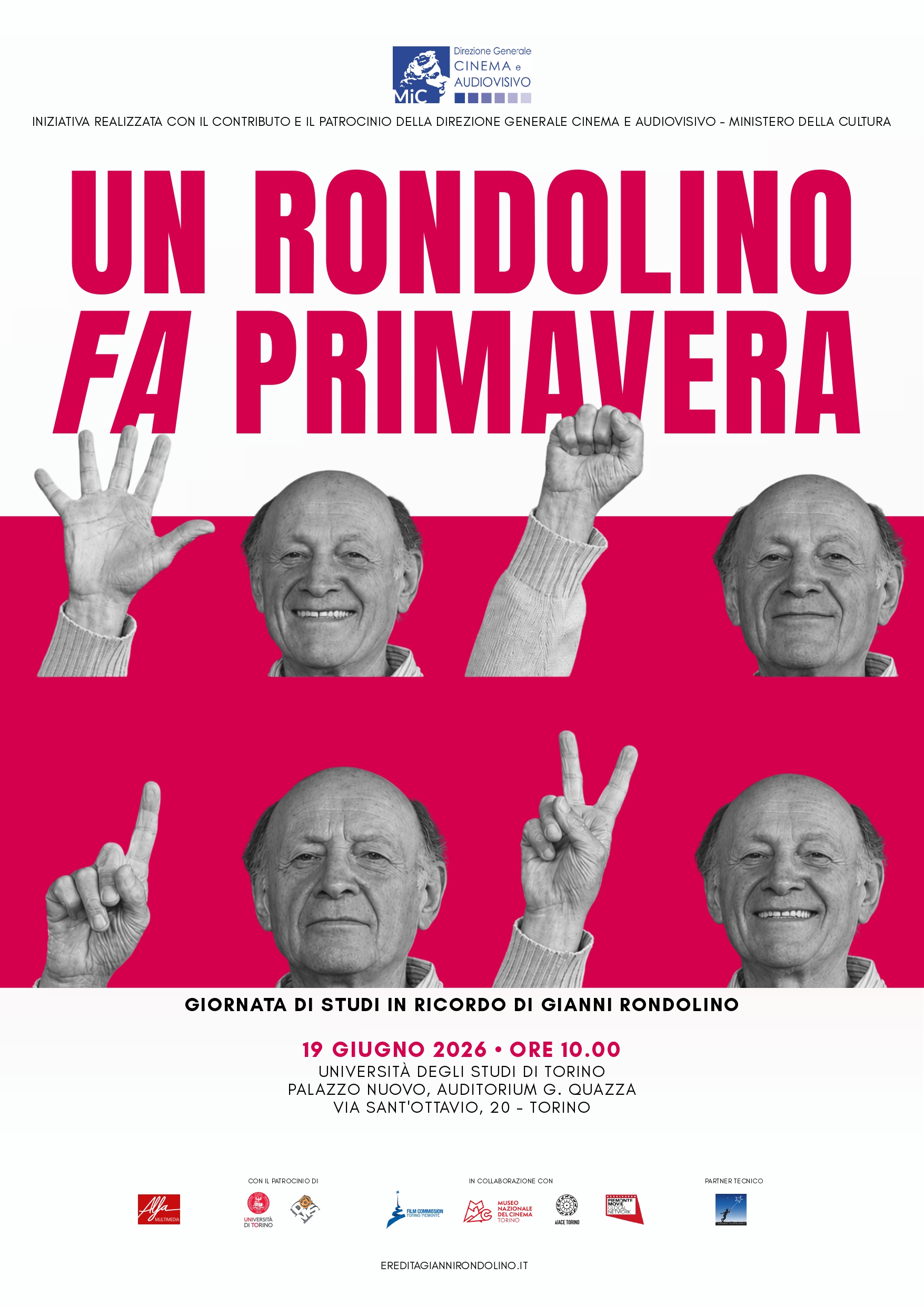 «Un Rondolino fa primavera - Critica, eredità e futuro del cinema»: l'Ateneo torinese ricorda Gianni Rondolino 