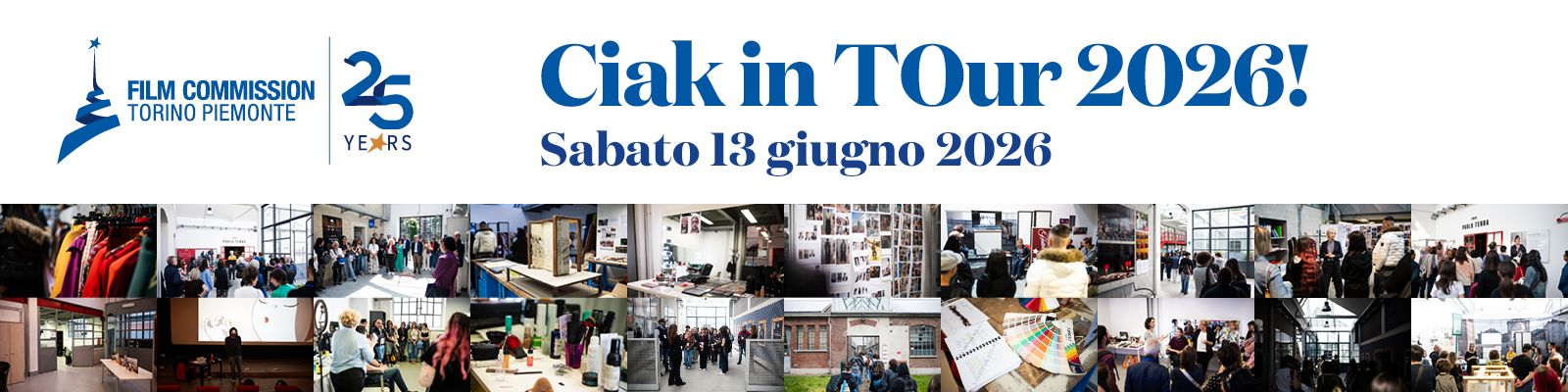 Ciak in TOur 2026! Sabato 13 giugno: l’Open Day “diffuso” del cinema torinese 