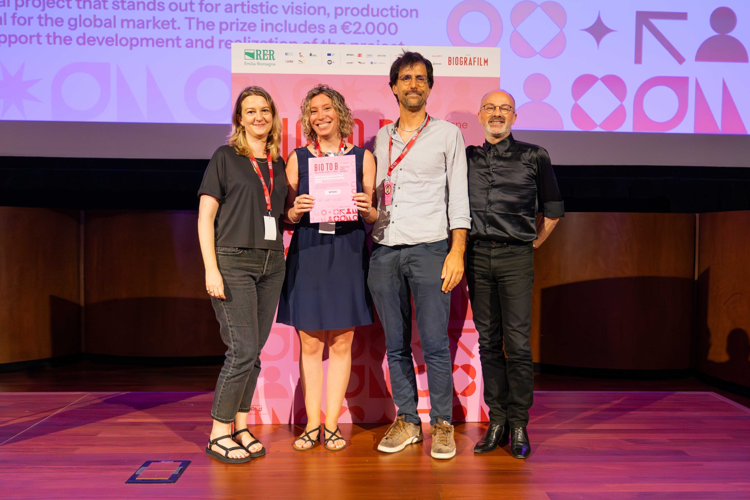 “L'ultima classe” di Michele Fornasero vince il Pitching Forum del Bio to B 2026