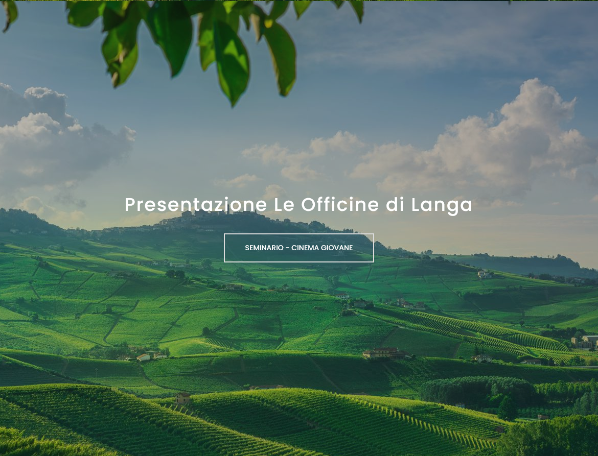 Cinema Giovane International Seminar on Documentary Film – prima edizione