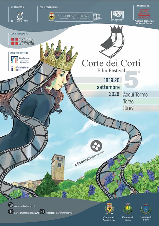 5ª edizione del “Corte dei Corti – Film Festival”: dal 18 al 20 settembre 2026 