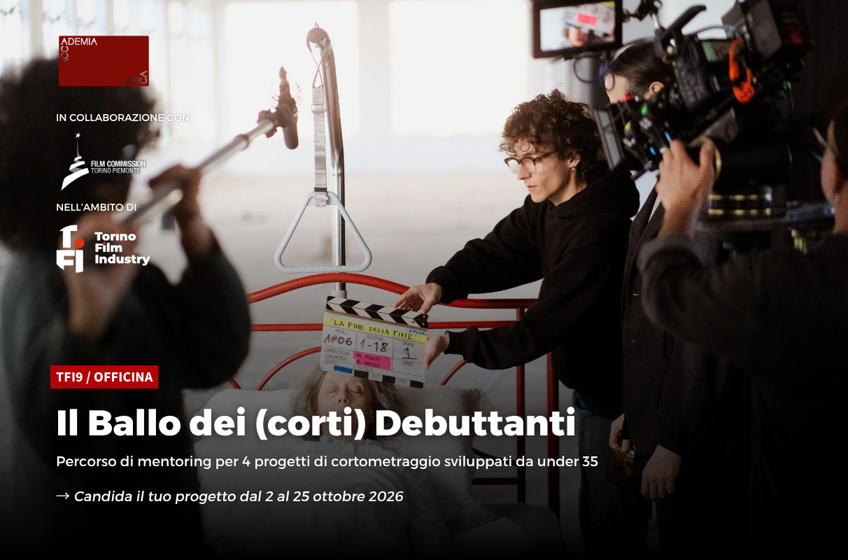Il Ballo dei (corti) Debuttanti: aperte le candidature dal 2 al 25 ottobre 2026