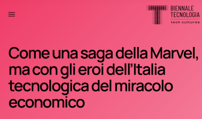 “Come una saga della Marvel, ma con gli eroi dell’Italia tecnologica del miracolo economico”: Tavola rotonda al Circolo dei lettori di Torino