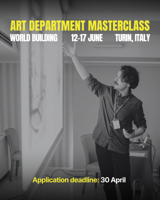 Art Department Masterclass 2026: annunciata la prima line-up di esperti internazionali per l’appuntamento torinese