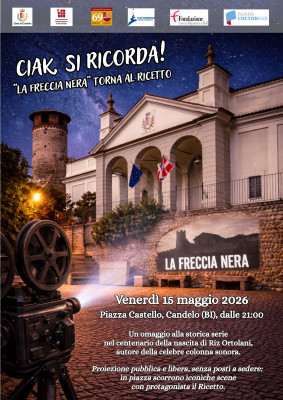 ’La Freccia Nera’: serata omaggio al Ricetto di Candelo