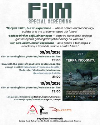 “Terra Incognita” - proiezione evento a Istanbul