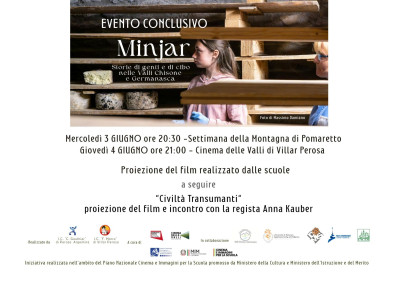 ’Minjar – Storie di genti e di cibo nelle Valli Chisone e Germanasca’: presentazione del film di fine progetto