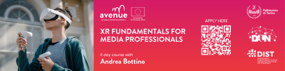 XR Fundamentals for Media Professionals: corso di formazione organizzato dal Politecnico di Torino