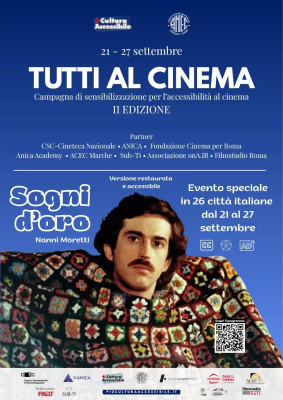 Tutti al cinema II edizione: dal 21 al 27 settembre