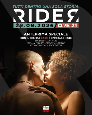 “Rider” di Roan Johnson e Davide Pavanello in anteprima a Torino il 29 settembre