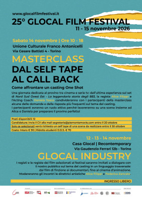 ’DAL SELF TAPE AL CALL BACK’: Master Class con Alice Filippi con Daniela Tosco