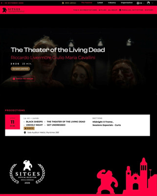 ’Il Teatro dei Morti Viventi’ di Riccardo Livermore e Giulio Maria Cavallini inizia il suo percorso tra festival internazionali 